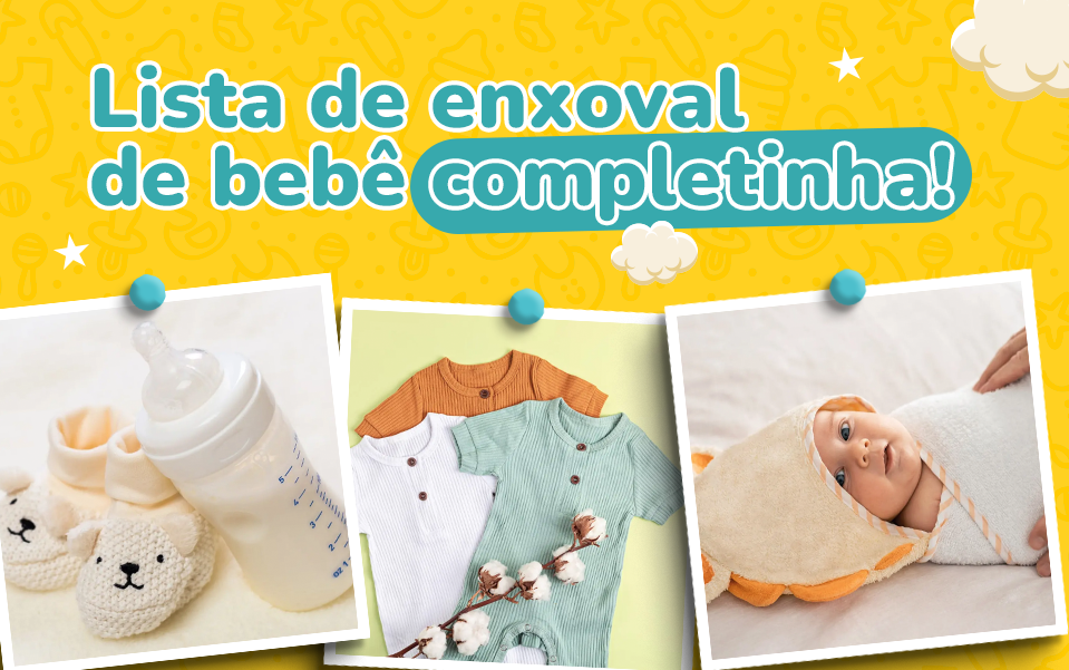 Lista de enxoval de bebê: dicas do que não pode faltar