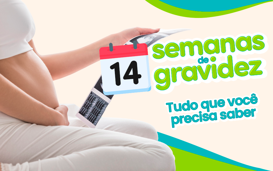 Capa do blog post sobre 14 semanas de gravidez.