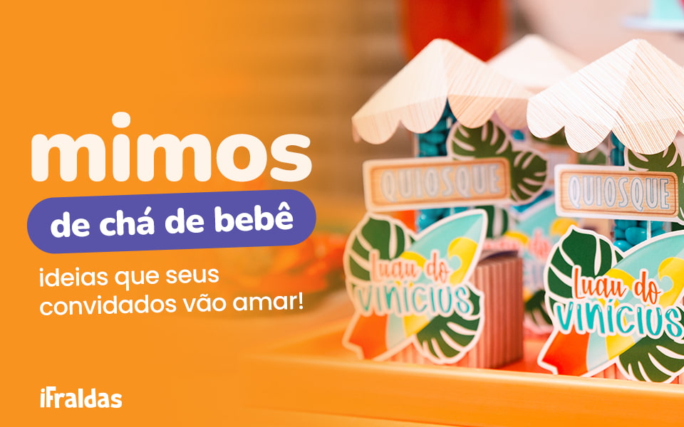 Mimo chá de bebê, ideias que seus convidados vão amar!